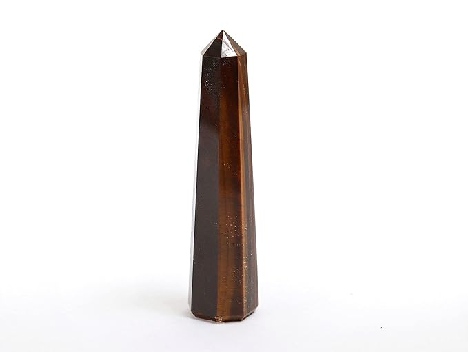 Tiger Eye Stone Crystal Wand