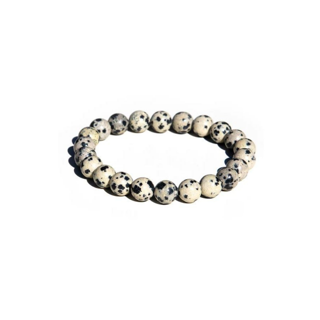 Natural Dalmatian Jasper Bracelet