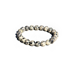 Natural Dalmatian Jasper Bracelet
