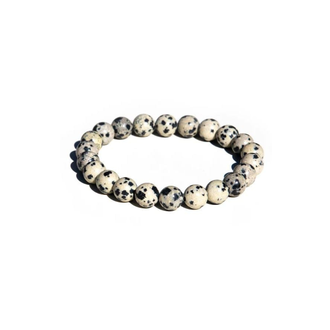 Natural Dalmatian Jasper Bracelet