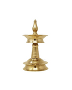 Brass Kerala Fancy Diya - 7 Inch