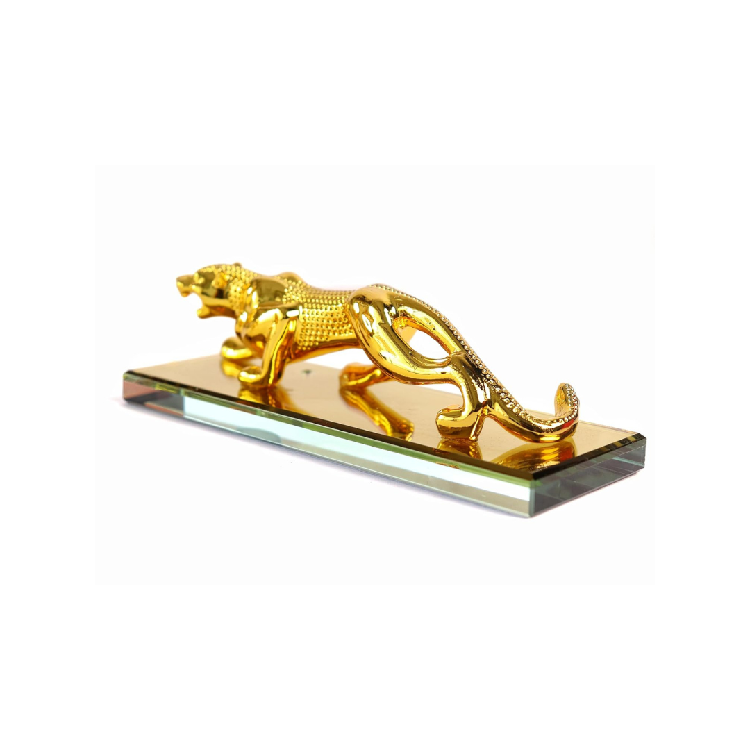 Leopard Panther Jaguar Showpiece - 8 Inch