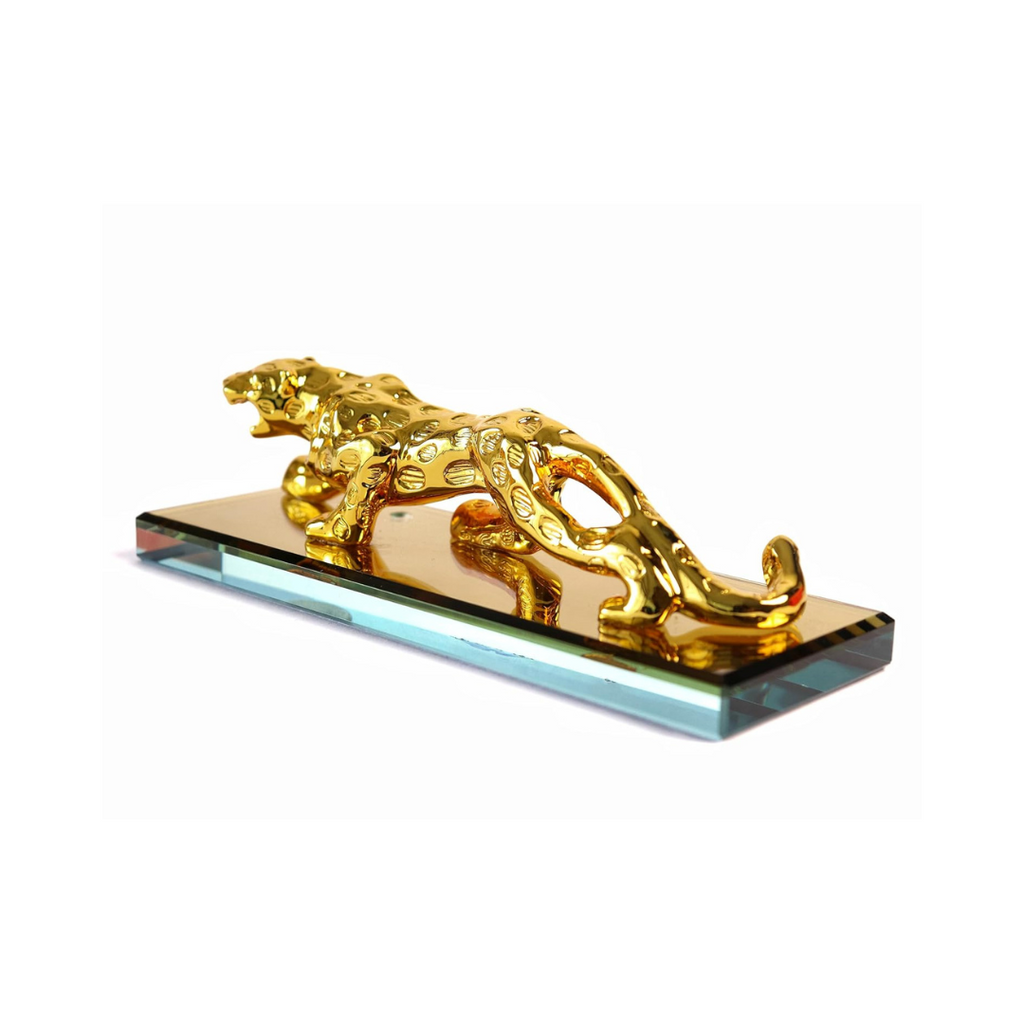 Leopard Panther Jaguar Showpiece - 8 Inch
