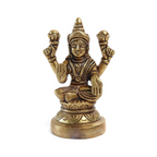 Brass Laxmi Ji Murti - 3 INCH