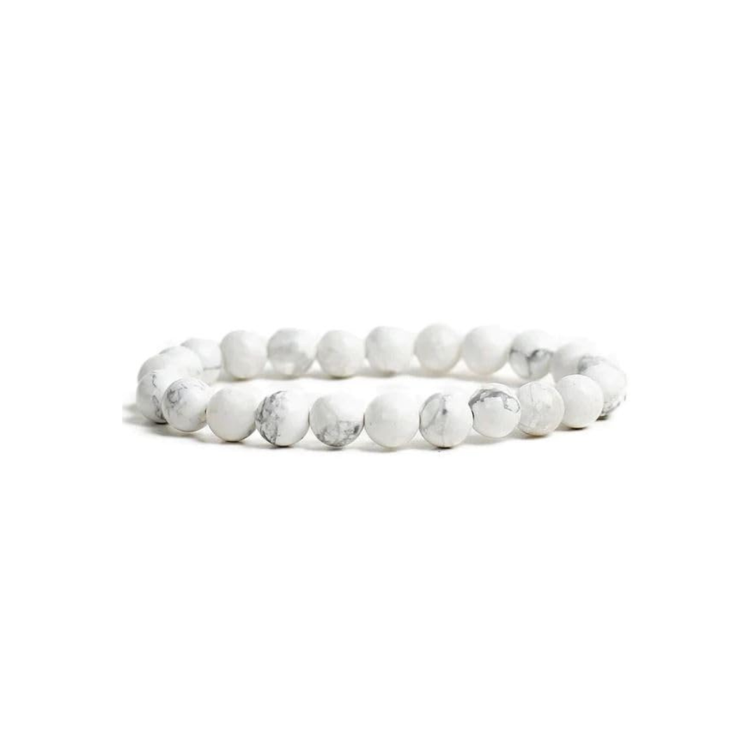 Natural  Howlite Bracelet