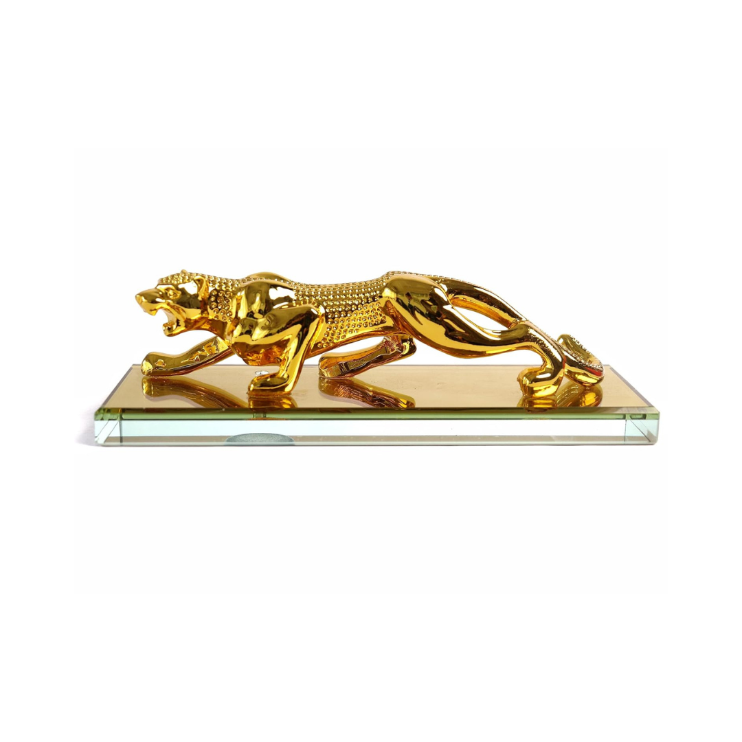 Leopard Panther Jaguar Showpiece - 8 Inch