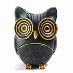 Owl Statue for Good Luck | 5.5 Inch | Showpiece | Home Decor |House Warming Gifts | Evil Eye | Nazar Battu |
