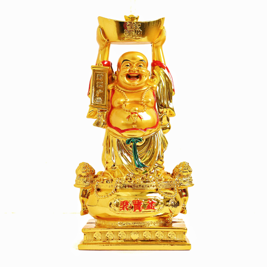 Premium Laughing Buddha for Gift | 10 Inch | Statue | Feng Shui Decorative |