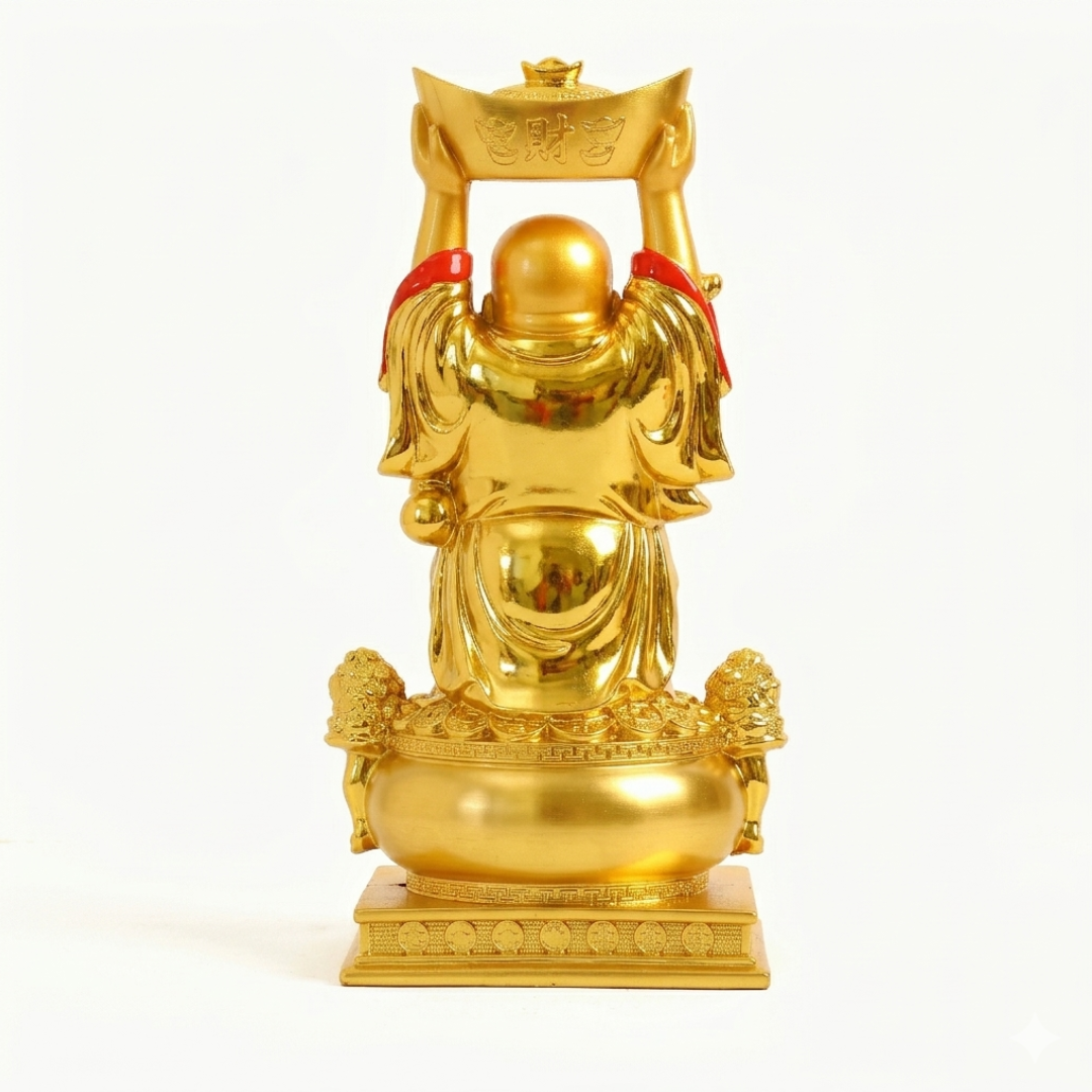 Premium Laughing Buddha for Gift | 10 Inch | Statue | Feng Shui Decorative |