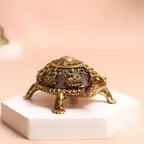 Shri Yantra On Tortoise | 2.5 Inch | वास्तु उपाय | Ashtalakshmi Kurma | Turtle | Feng Shui | Showpiece for Prosperity |