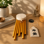 Metal Feng Shui Windchime with 7 Pipe Rods