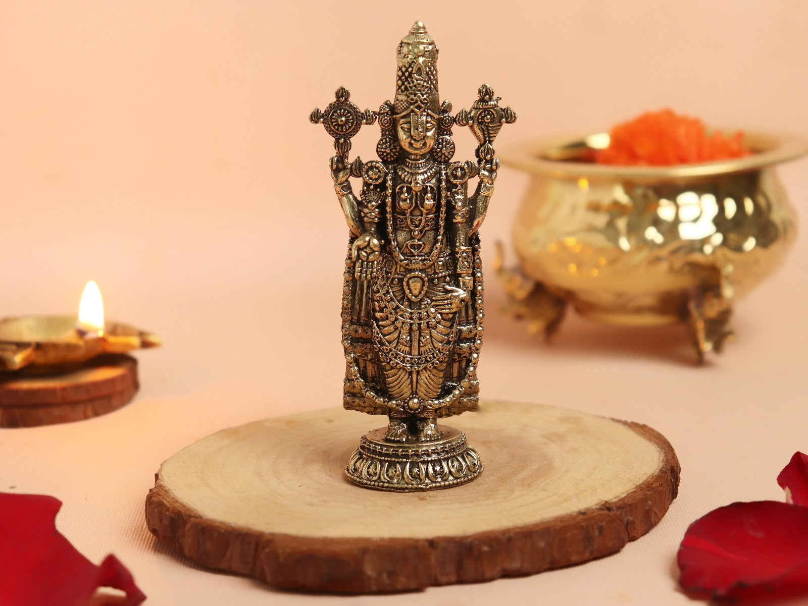 Brass Urli Bowl - 4 Inch