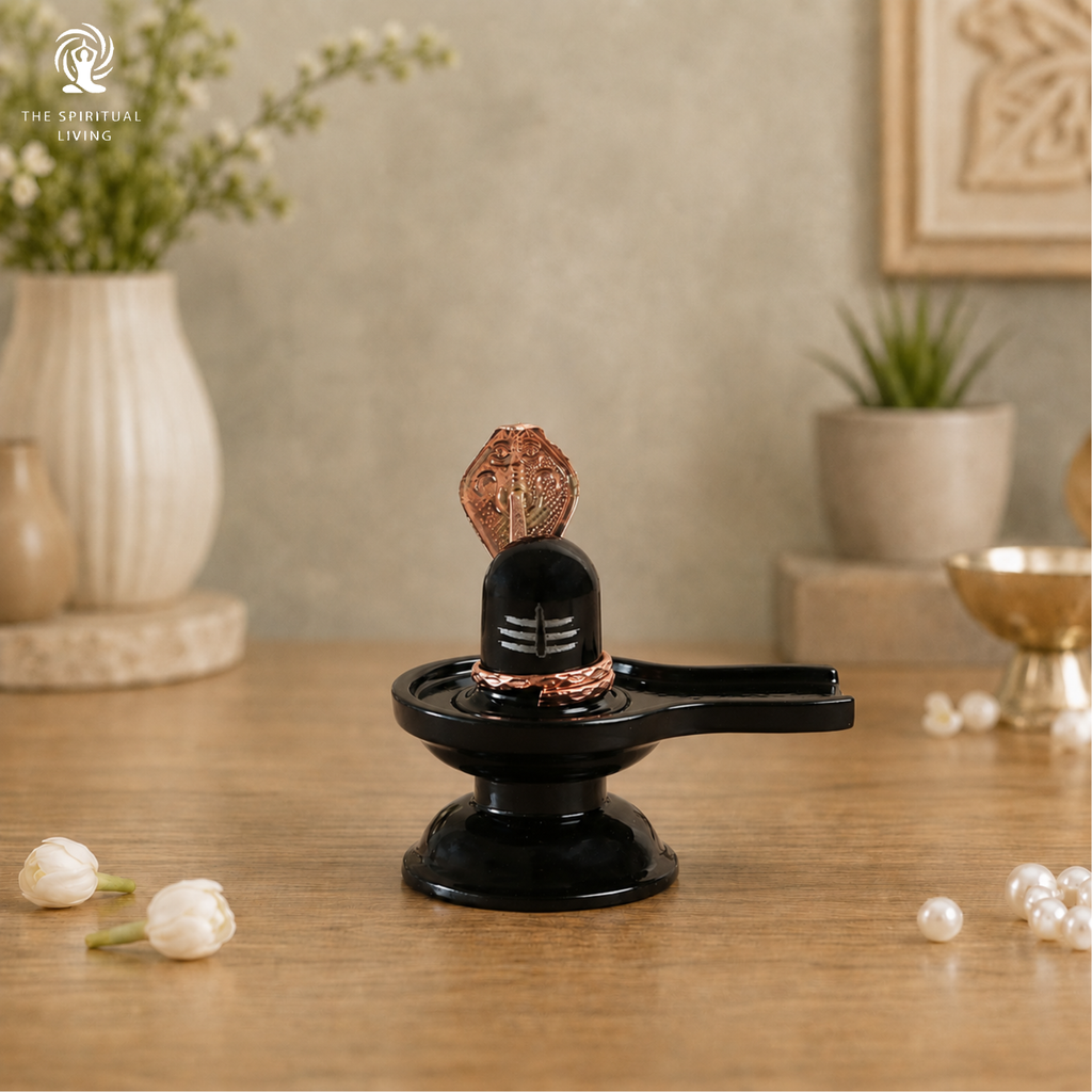 Zinc Shivling for Home | 2.5 Inch | Shivling with Naag | Shivlinga | Shivlingam |